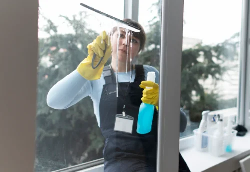 Nettoyage de vitres intérieures et extérieures à Chassiers